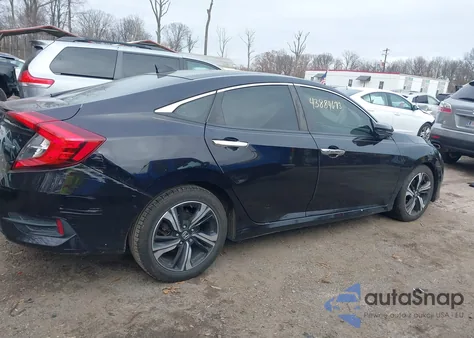 2018 Honda Civic Touring from USA, damaged, VIN JHMFC1F98JX027242